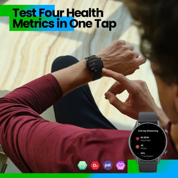 Versão global amazfit gtr 3 gtr3 GTR-3 smartwatch 46mm zepp os alexa relógio inteligente gps embutido mais de 150 modos esportivos - Image 4