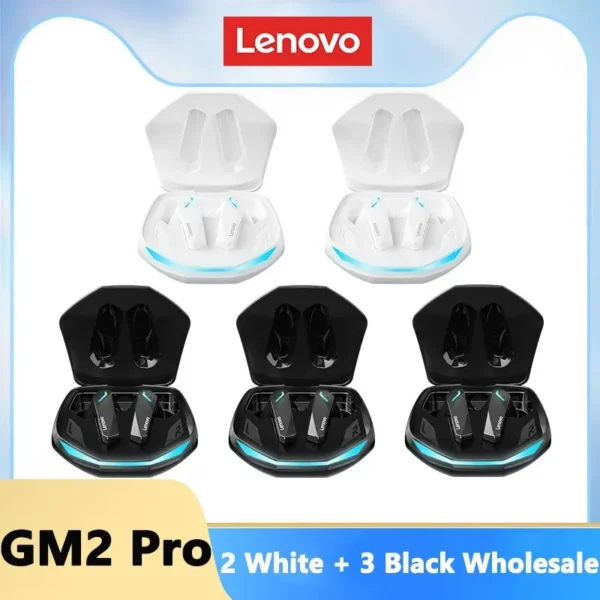 Lenovo-GM2 Pro Sem Fio In-Ear Bluetooth 5.3 Fones De Ouvido, Auriculares Esportivos, Jogos, Baixa Latência, Modo Duplo, Auscultadores De Música, Novo - Image 8