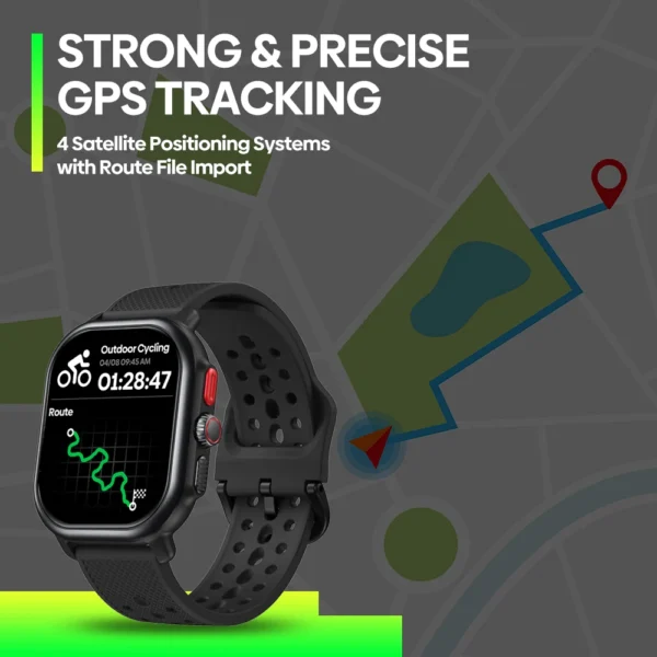 Zeblaze-Beyond 3 Pro Smartwatch, GPS integrado, importação de rotas, display AMOLED, fazer/receber chamadas telefônicas, novo, 2,15" - Image 2