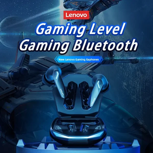 Lenovo-GM2 Pro Sem Fio In-Ear Bluetooth 5.3 Fones De Ouvido, Auriculares Esportivos, Jogos, Baixa Latência, Modo Duplo, Auscultadores De Música, Novo - Image 2