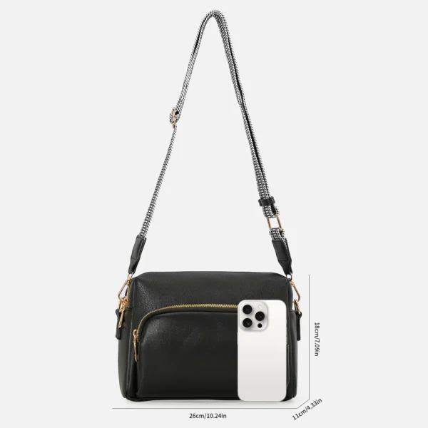 Bolsa de moda feminina novo comércio exterior transfronteiriço grande capacidade crossbody saco de ombro feminino pequeno quadrado - Image 5