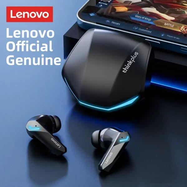 Lenovo-GM2 Pro Sem Fio In-Ear Bluetooth 5.3 Fones De Ouvido, Auriculares Esportivos, Jogos, Baixa Latência, Modo Duplo, Auscultadores De Música, Novo - Image 9