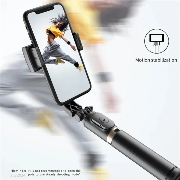 FANGTUOSI-Estabilizador de Vídeo Móvel com Bluetooth, Selfie Stick, Estabilizador de Smartphone, Transmissão ao Vivo, Tiro Vertical, Novo - Image 2