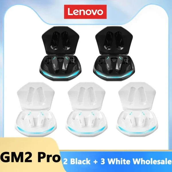 Lenovo-GM2 Pro Sem Fio In-Ear Bluetooth 5.3 Fones De Ouvido, Auriculares Esportivos, Jogos, Baixa Latência, Modo Duplo, Auscultadores De Música, Novo - Image 11